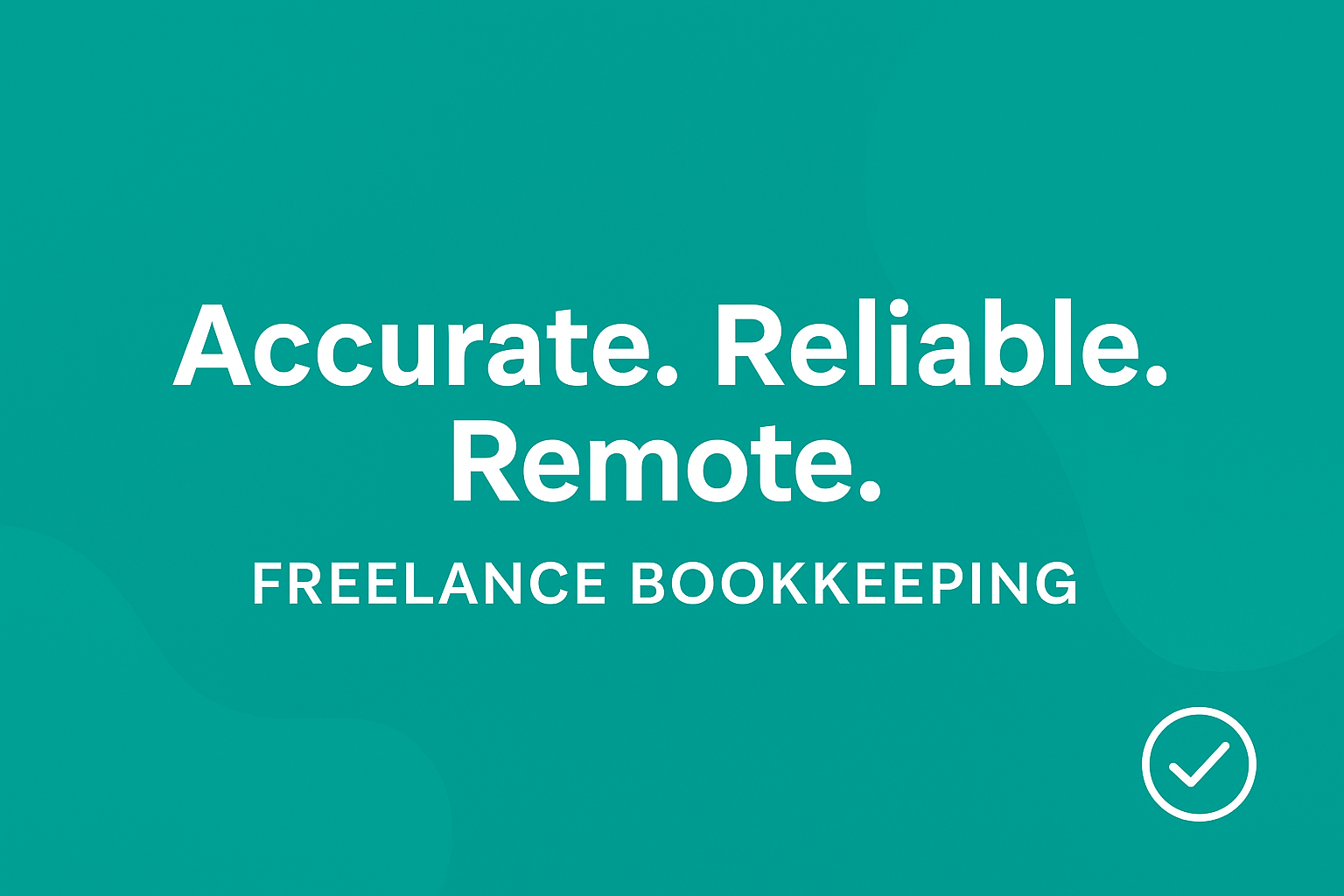 Freelance Bookkeeper for Small Businesses & Limited Companies
